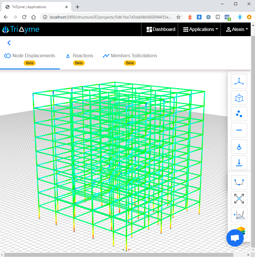 TriDyme - Structure 3D